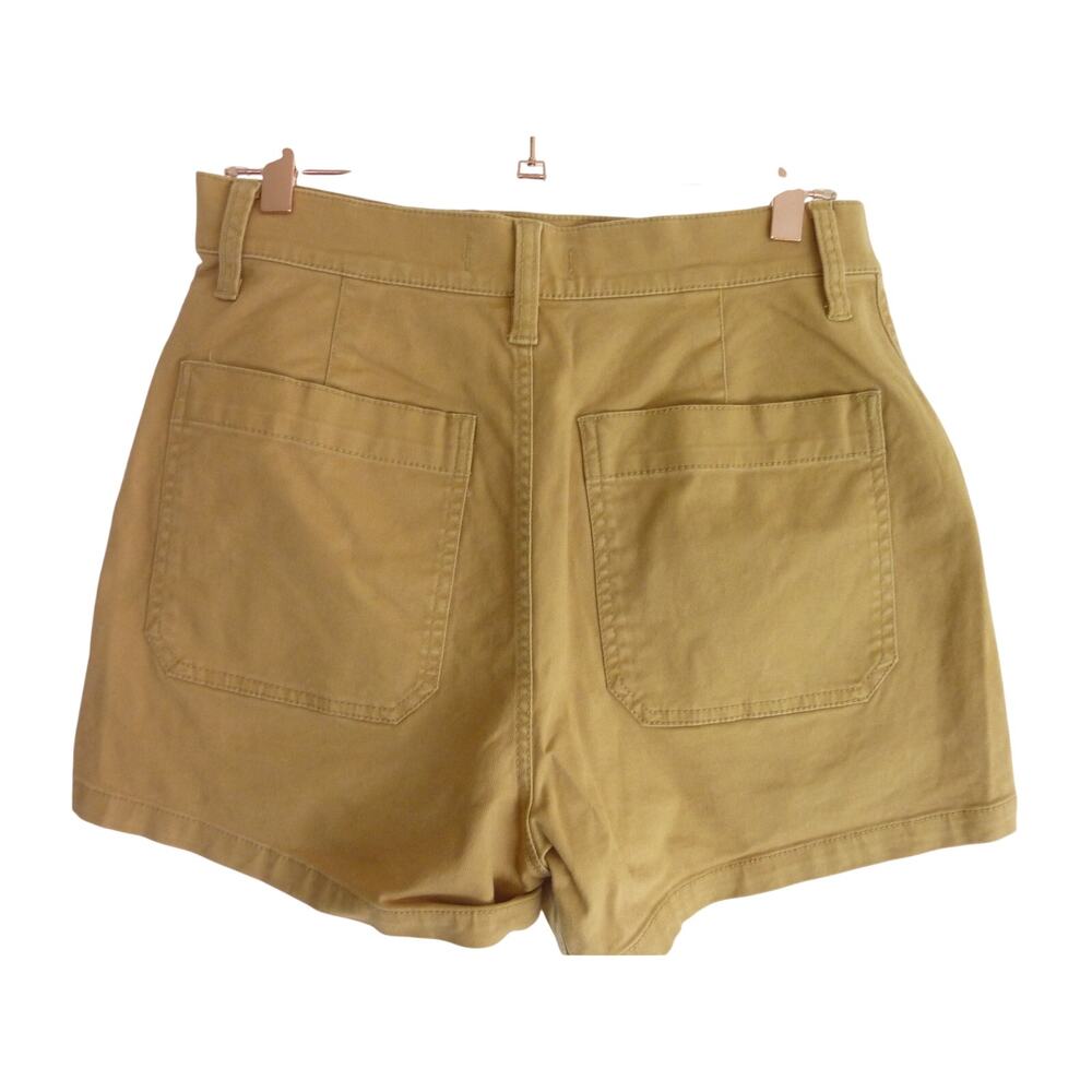 NWT Madewell The Perfect Vintage Fatigue Short Straw Brown Khaki 27 - Picture 3 of 6